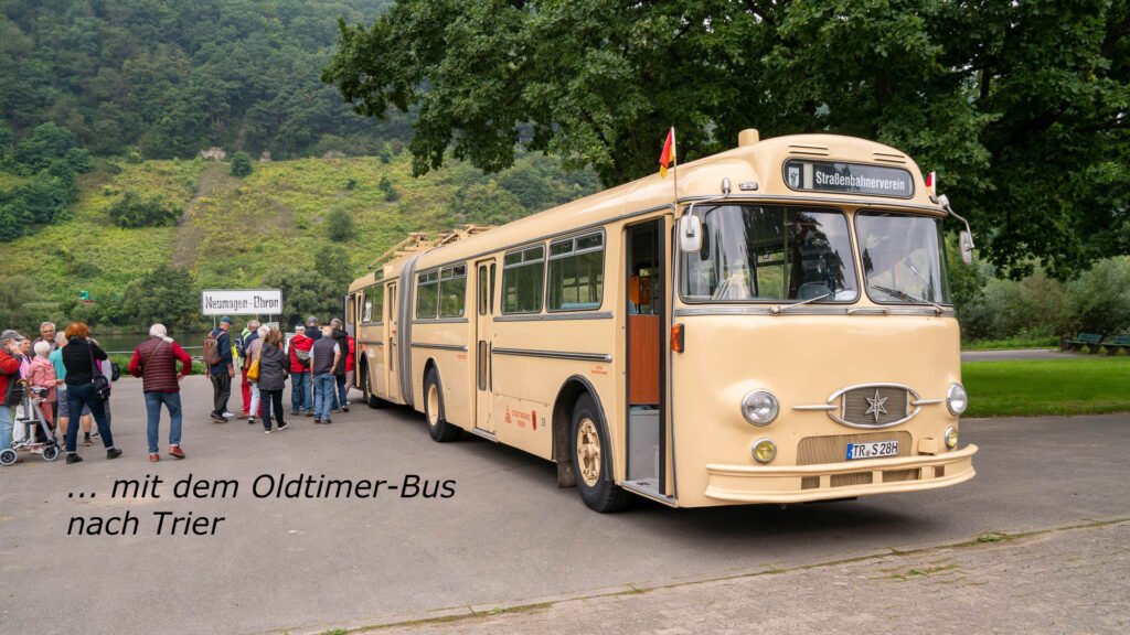 Oldtimerbus nach Trier