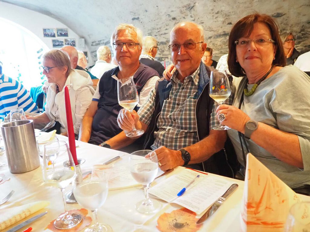 Weinprobe beim Winzer