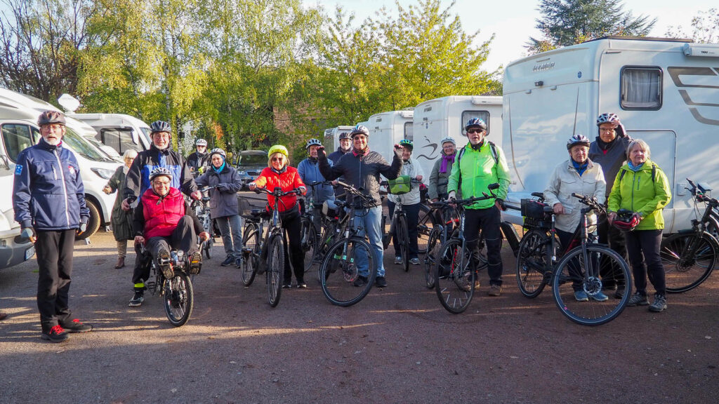 Radtour zum Römerkastell